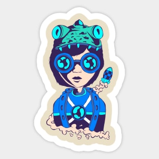 Cute Kiddie Sticker